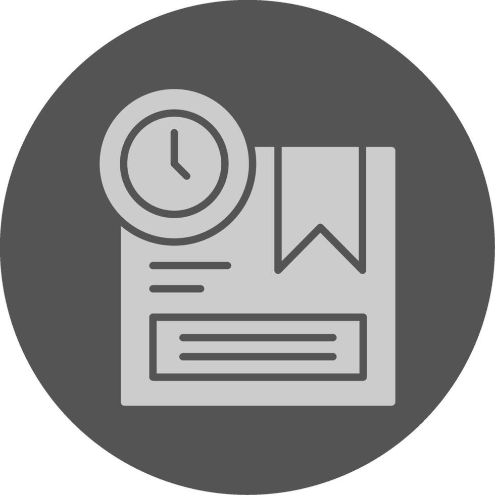 Shipping Solid Grey Circle Icon vector