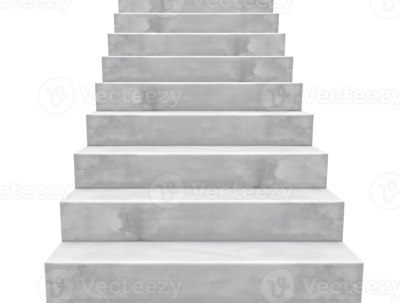 A set of stairs with white marble steps png