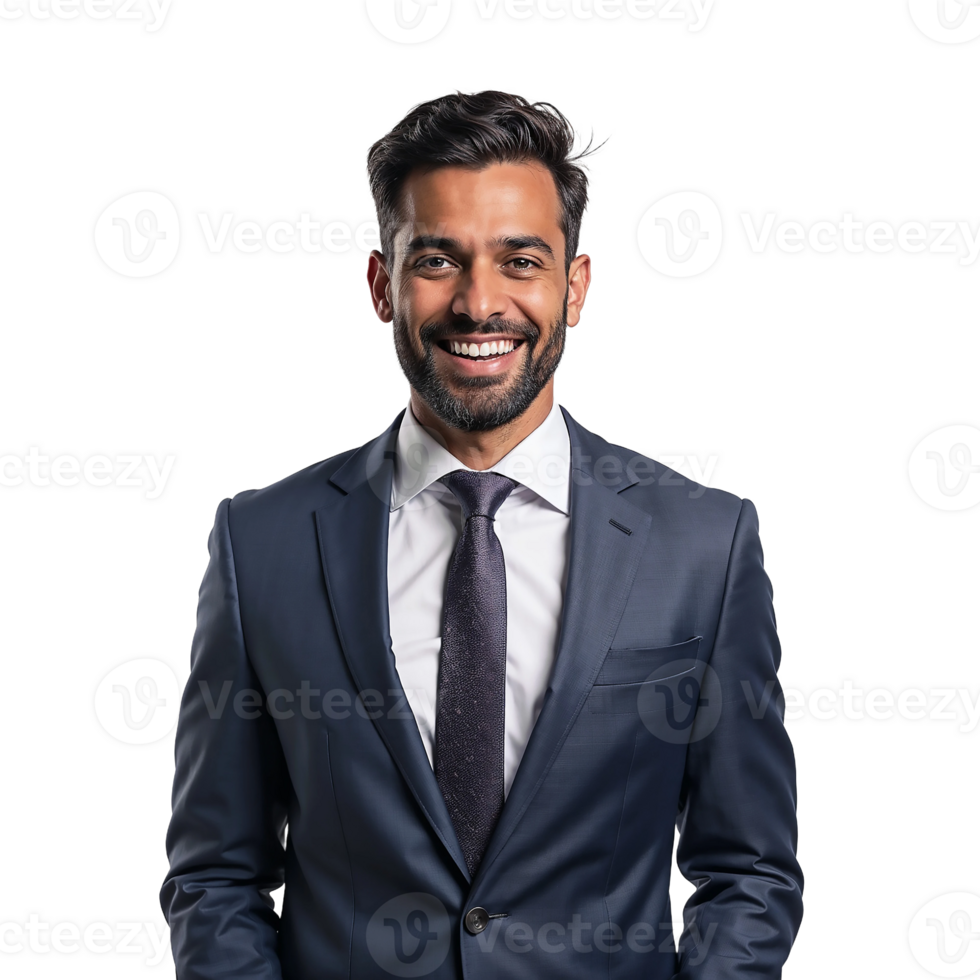 A man in a suit and tie smiling png