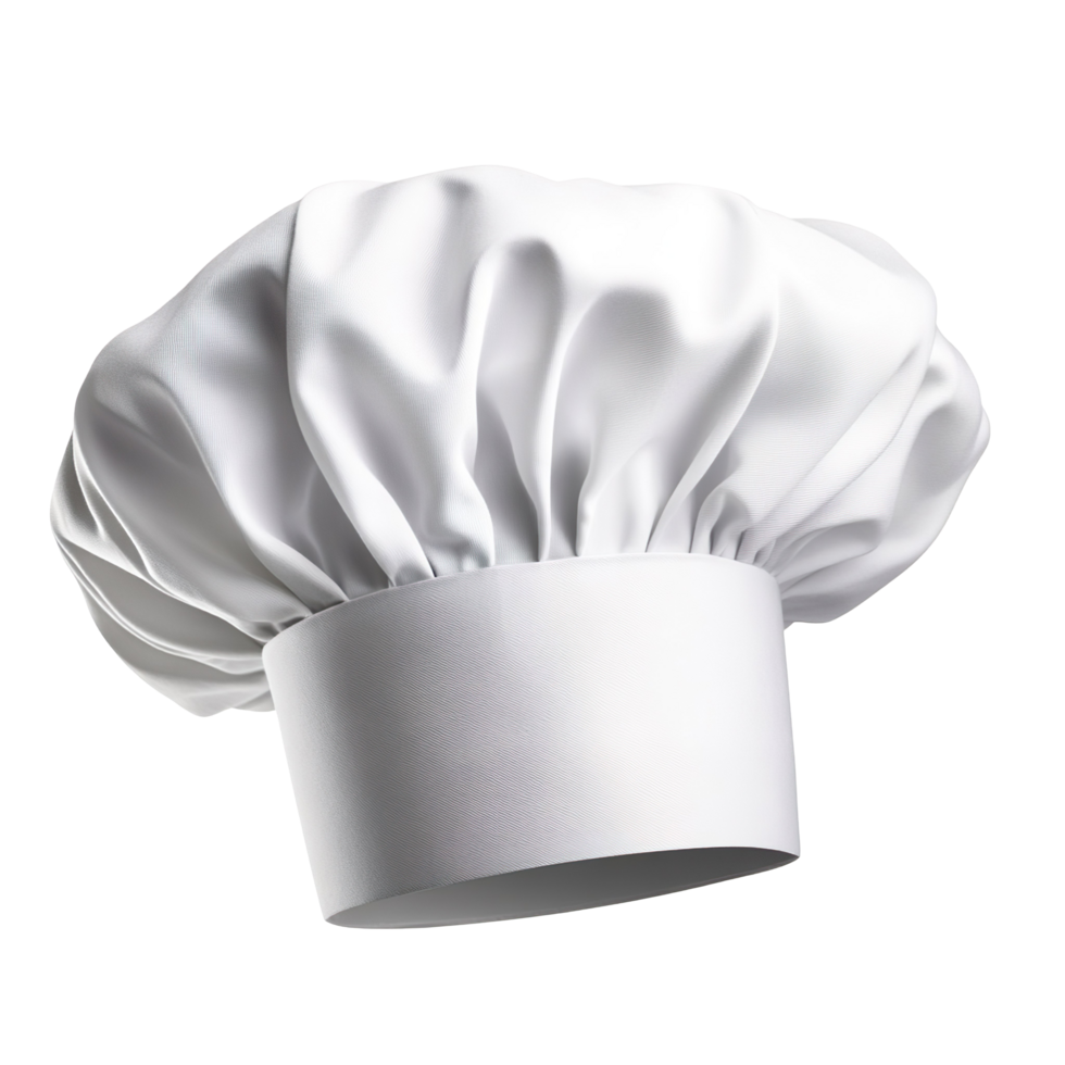 Chef hat isolated on transparent background png