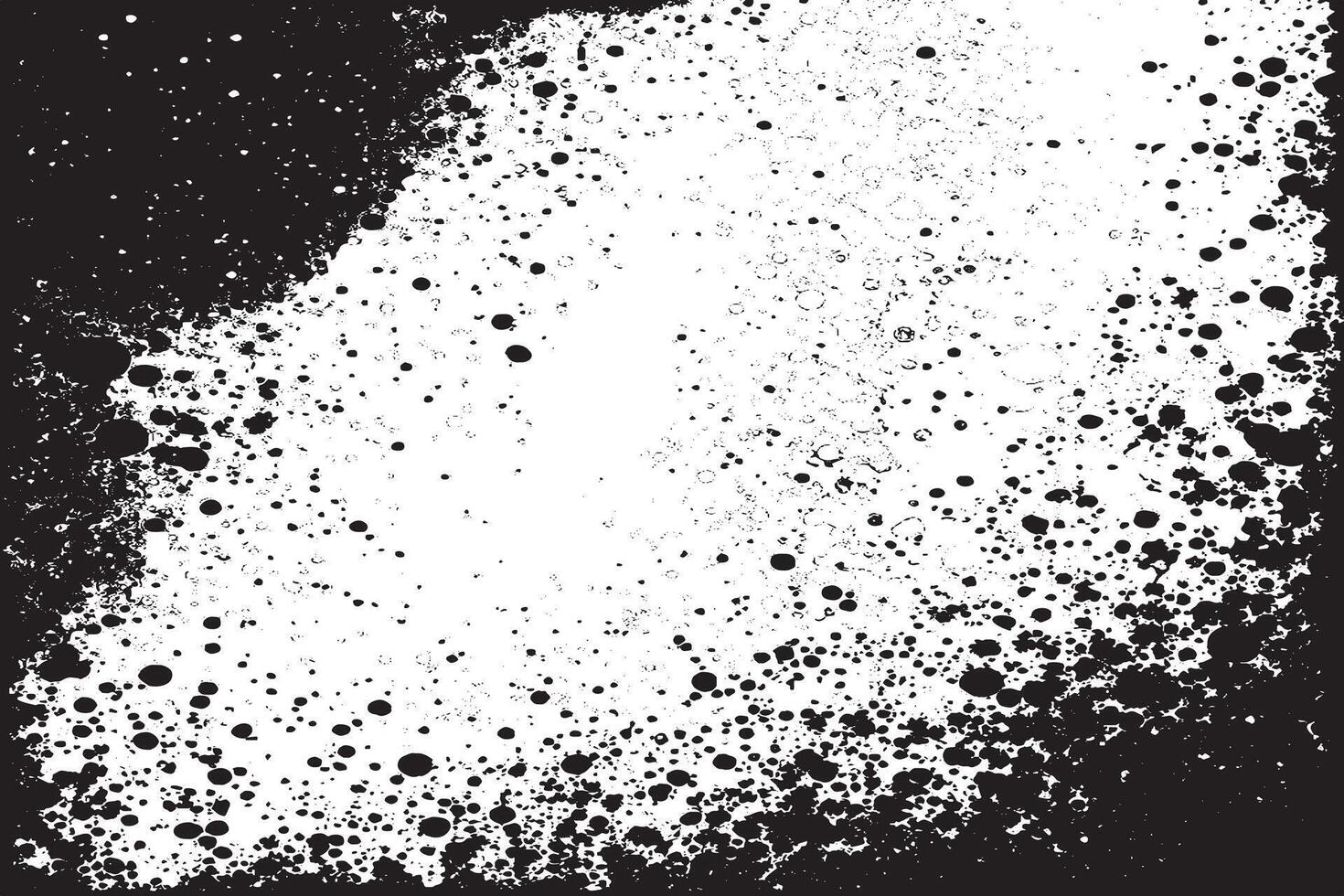High-resolution black ink splatter texture on white. Grunge abstract spray effect ideal for posters, backgrounds, packaging, and modern design. Perfect for edgy, bold, and artistic projects. vector