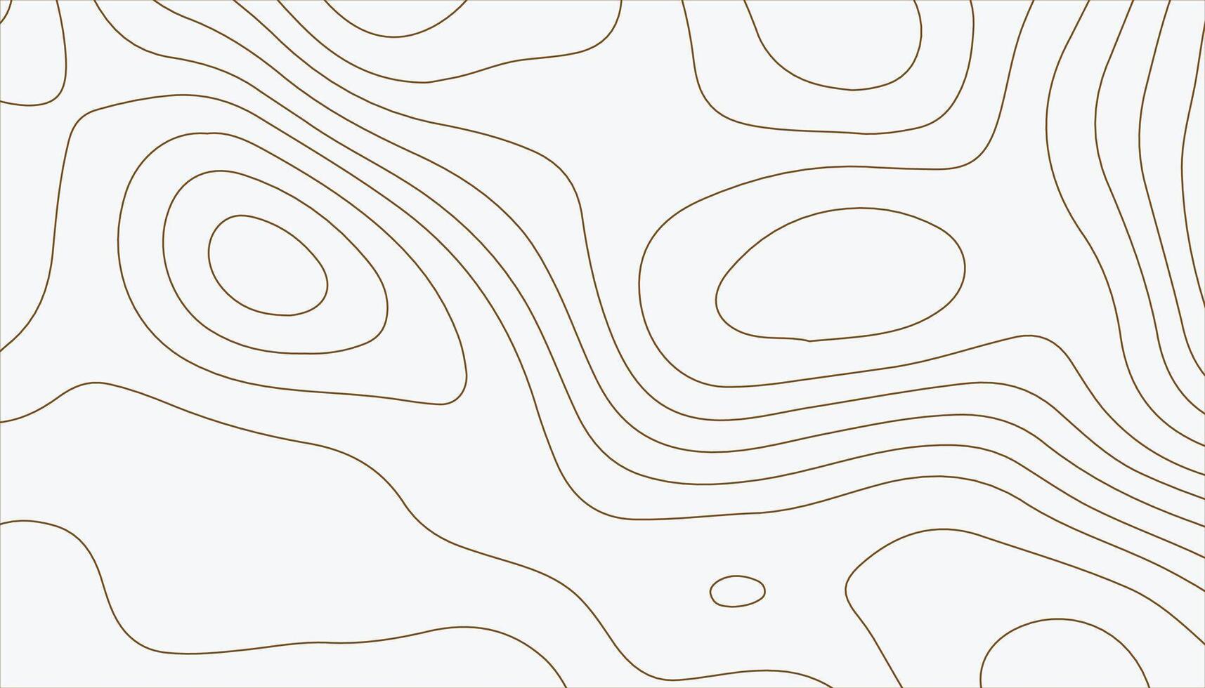 Minimal Earth-Tone Topographic Line Background vector