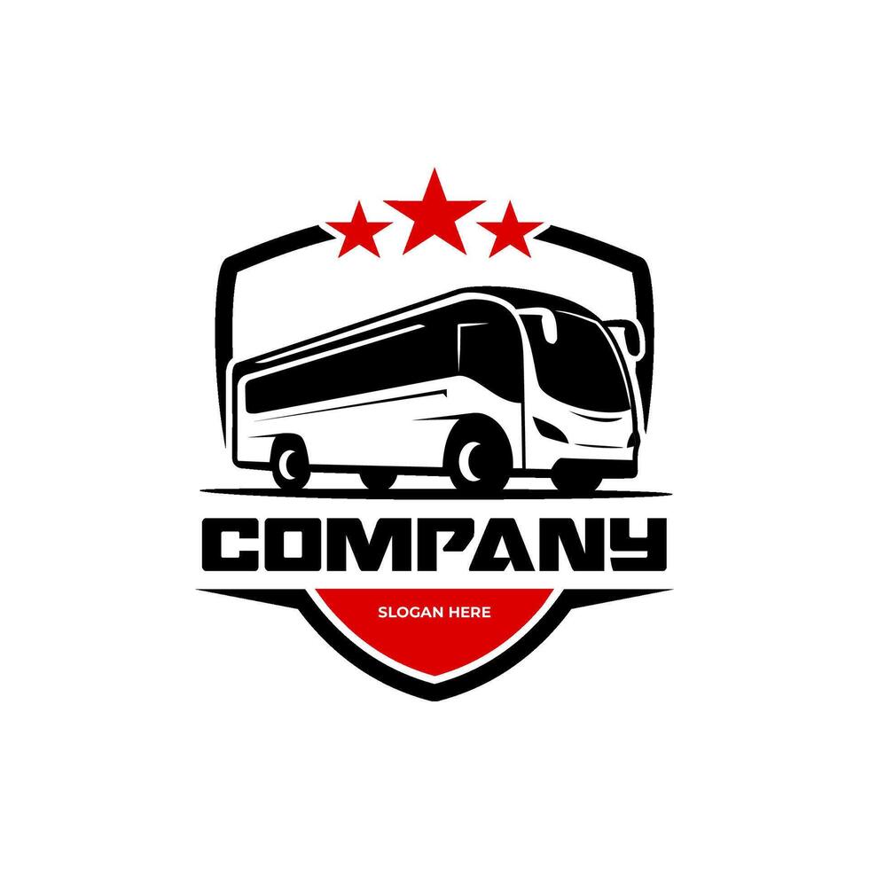bus company logo images vector