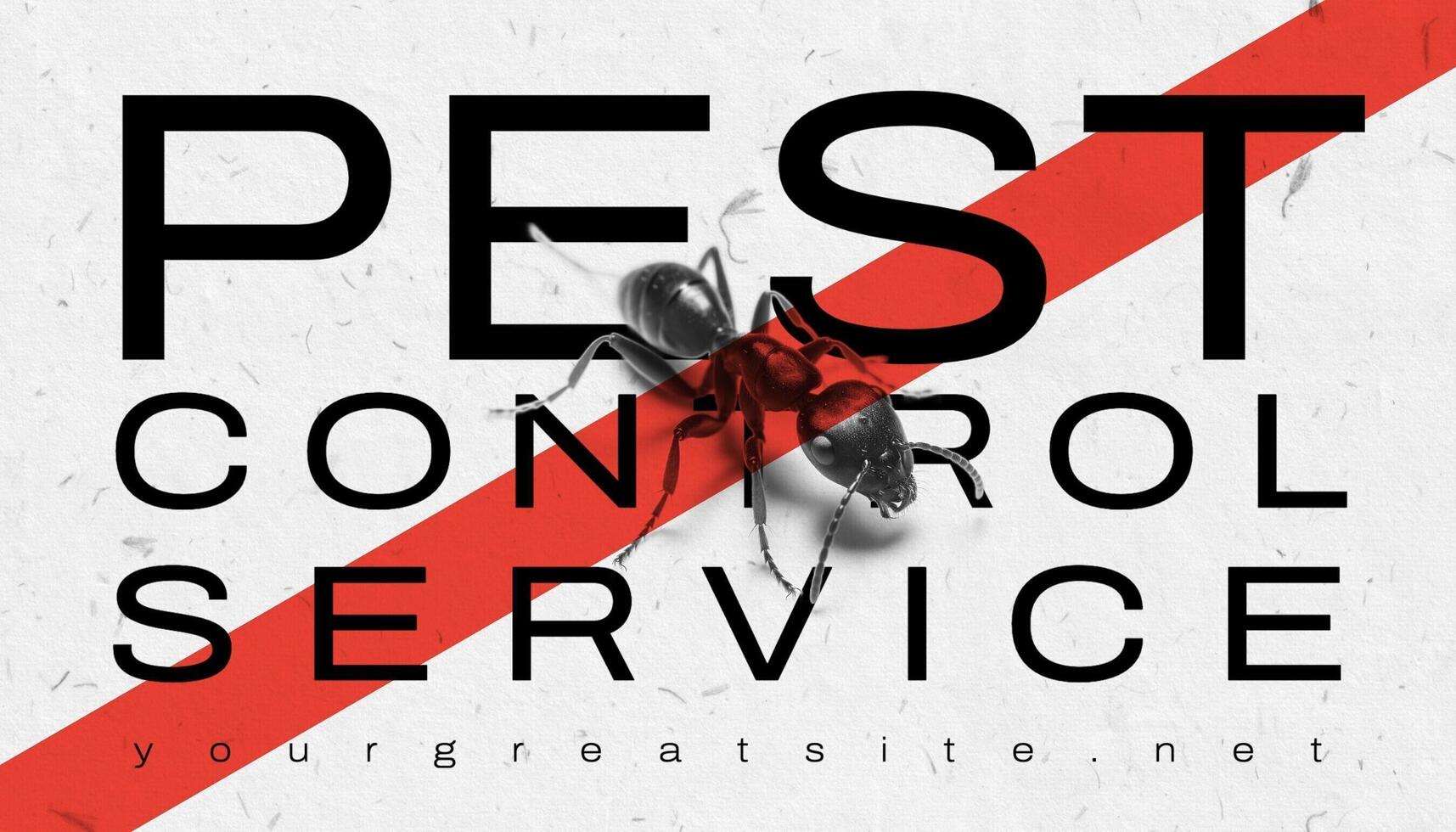 Pest Control Service Business Card template