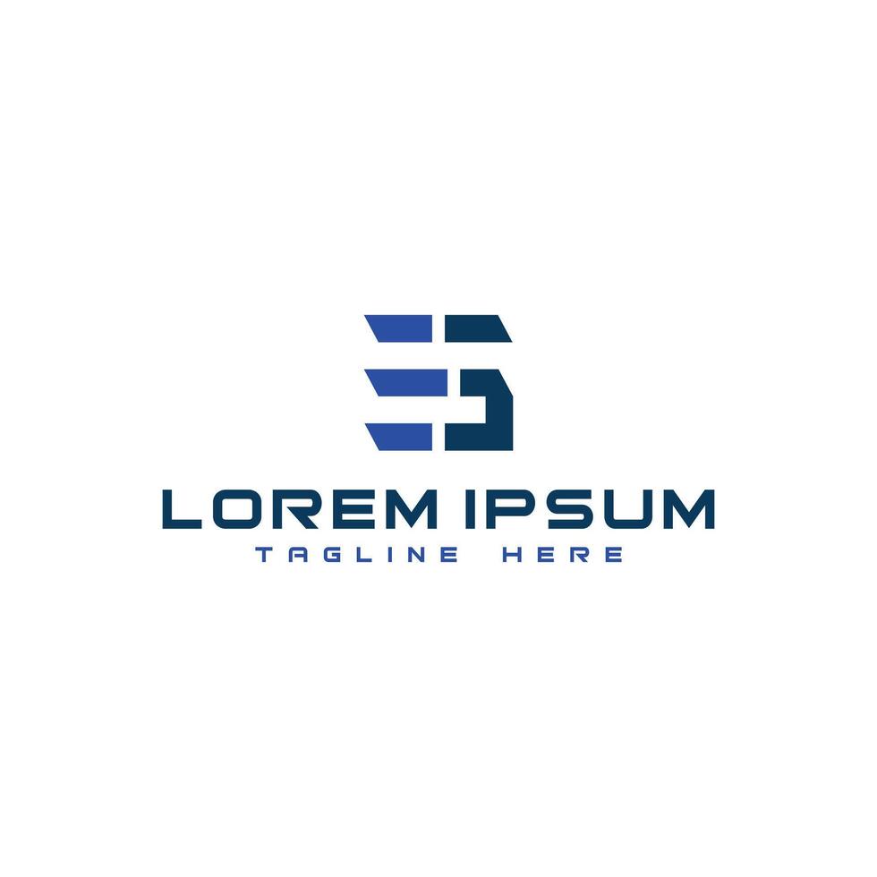 letter mark EG logo design modern minimal concept monogram vector