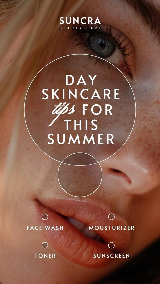 Body Care Tips for Summer Instagram Story Template