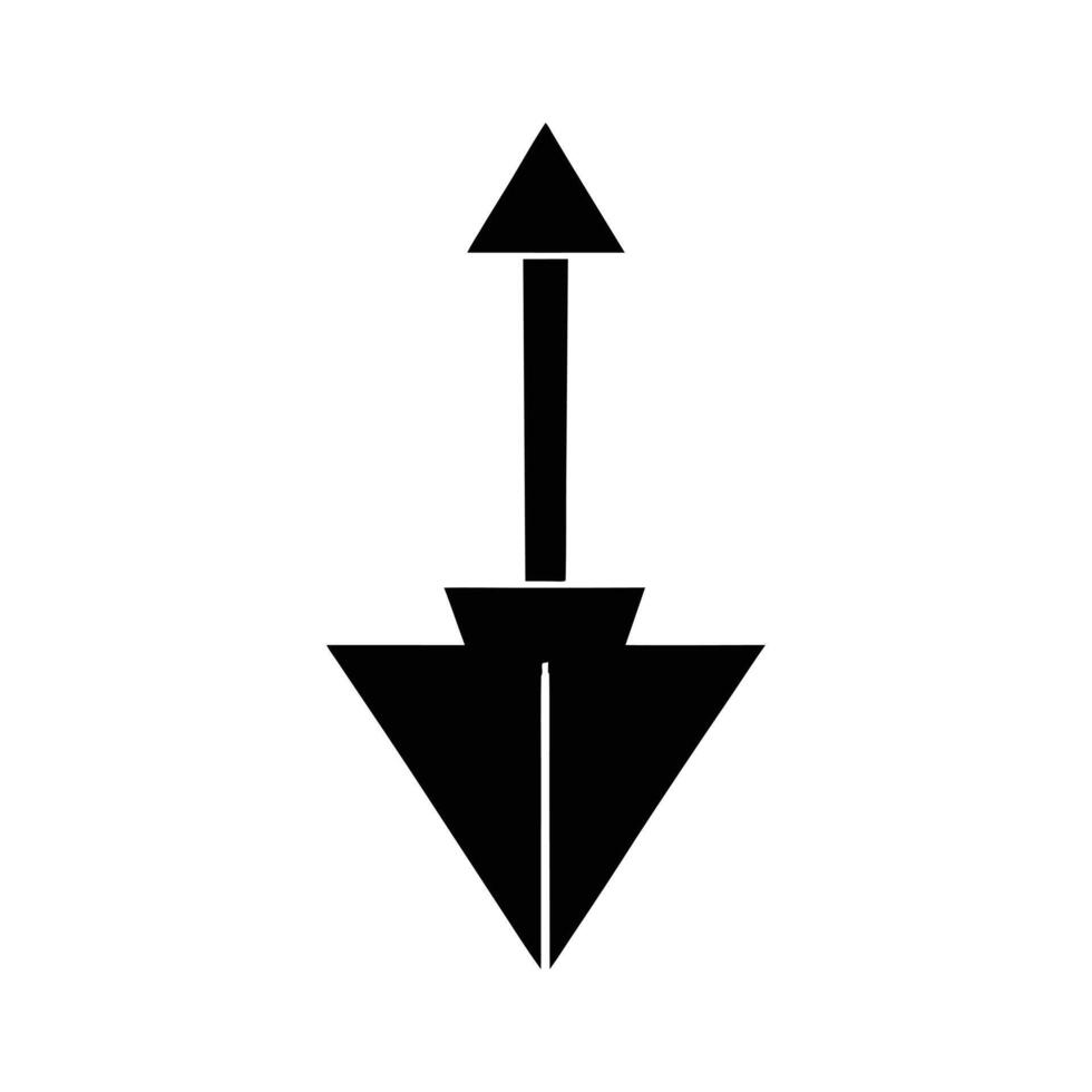Dual Arrow A Minimalist Symbol vector