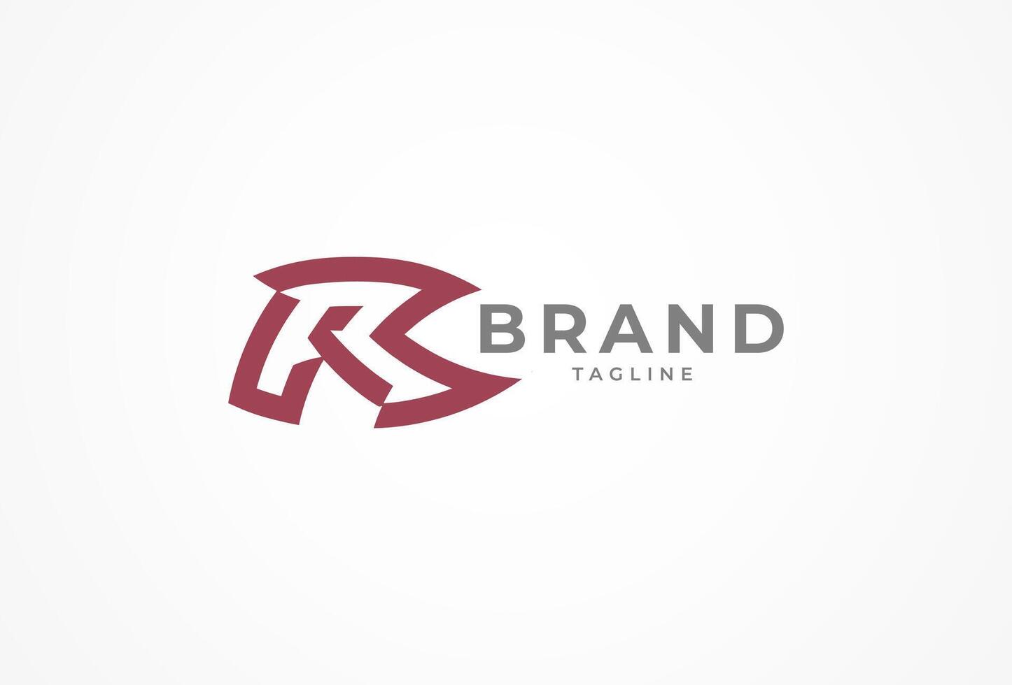 Letter R brand logo vector
