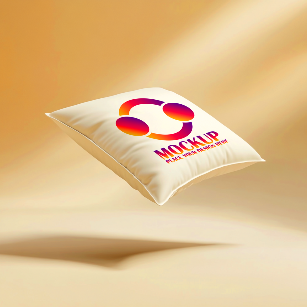 Pillow Mockup Branding Design Presentation psd