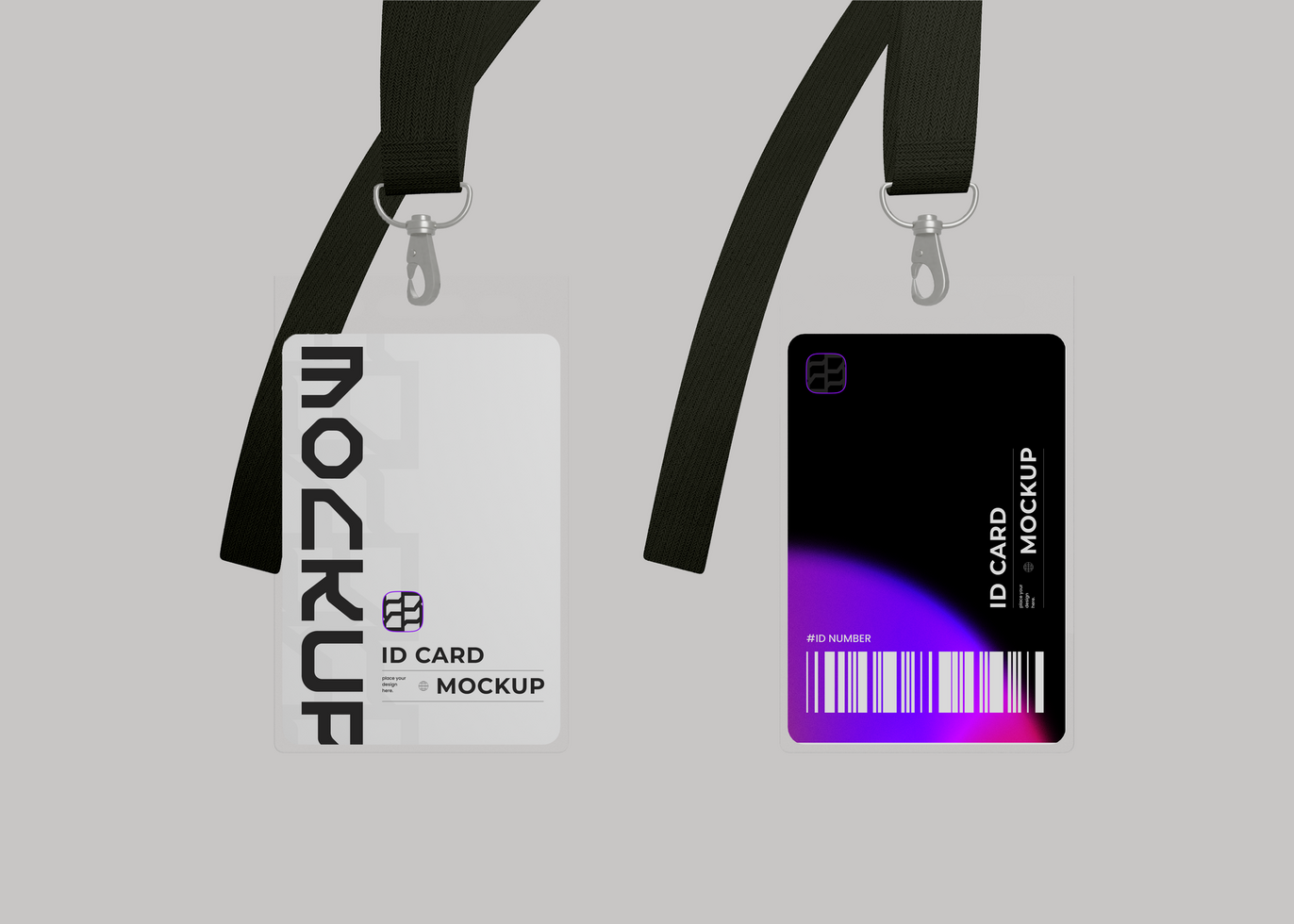 Lanyard Mockup for Event Corporate Branding psd