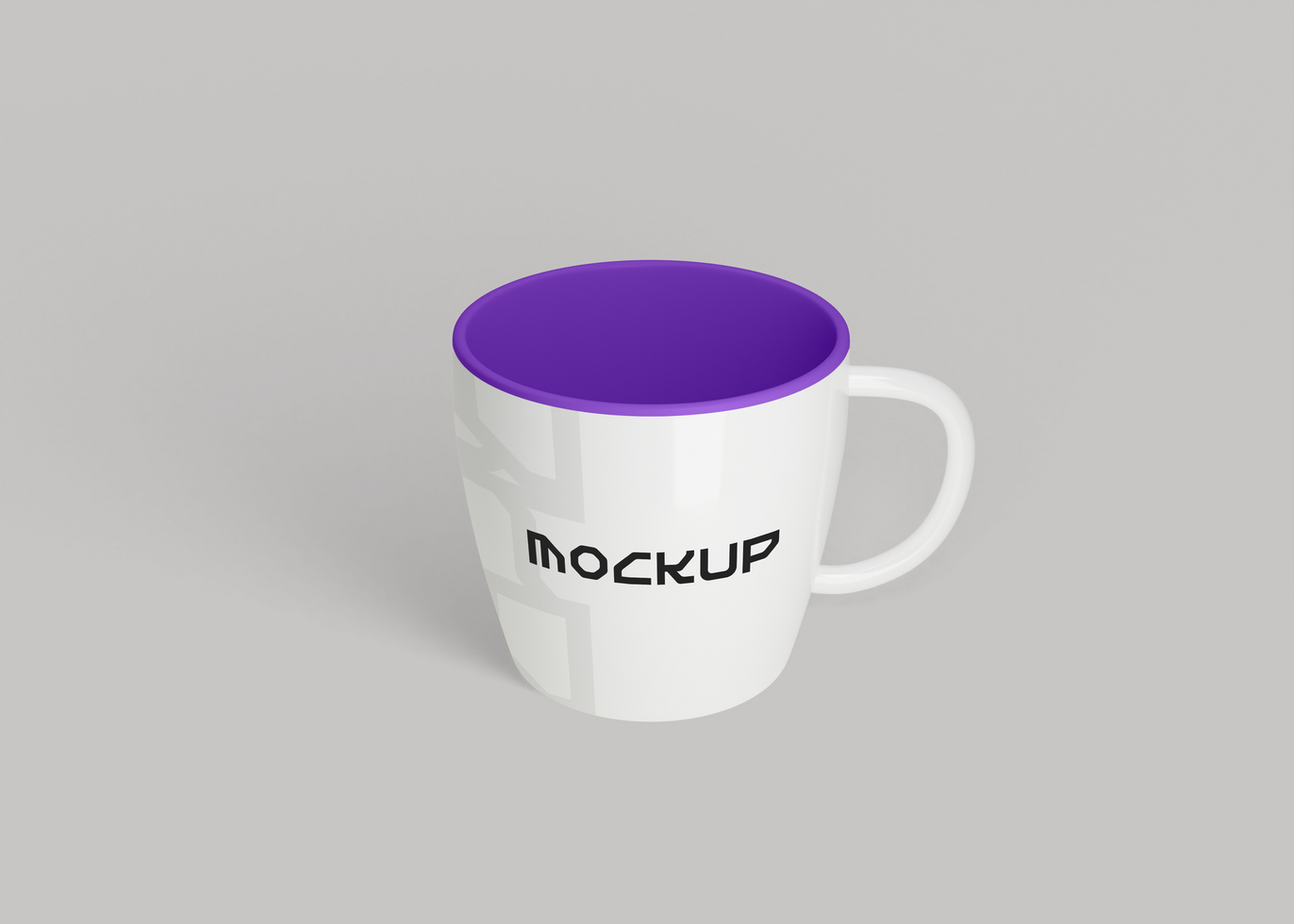 Coffee Branding Oval Cup Mockup psd