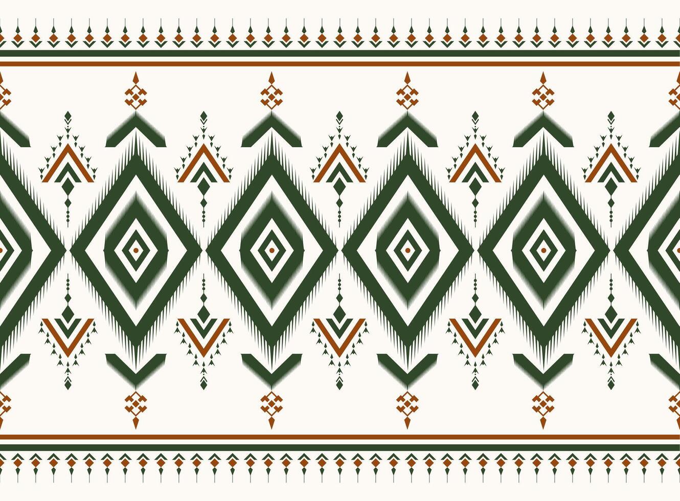 Ethic pattern design vector