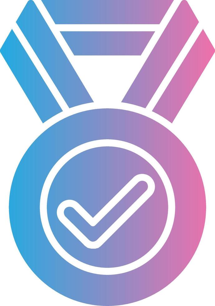 Medal Dynamic Web Symbol vector