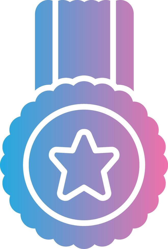 Medal Crystal App Emblem vector
