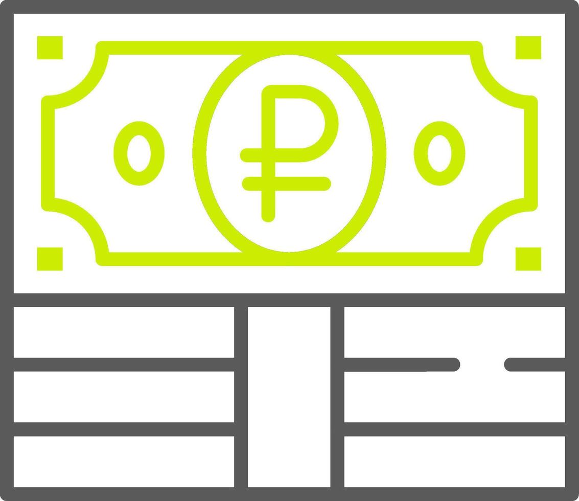 Ruble Innovative System Element vector