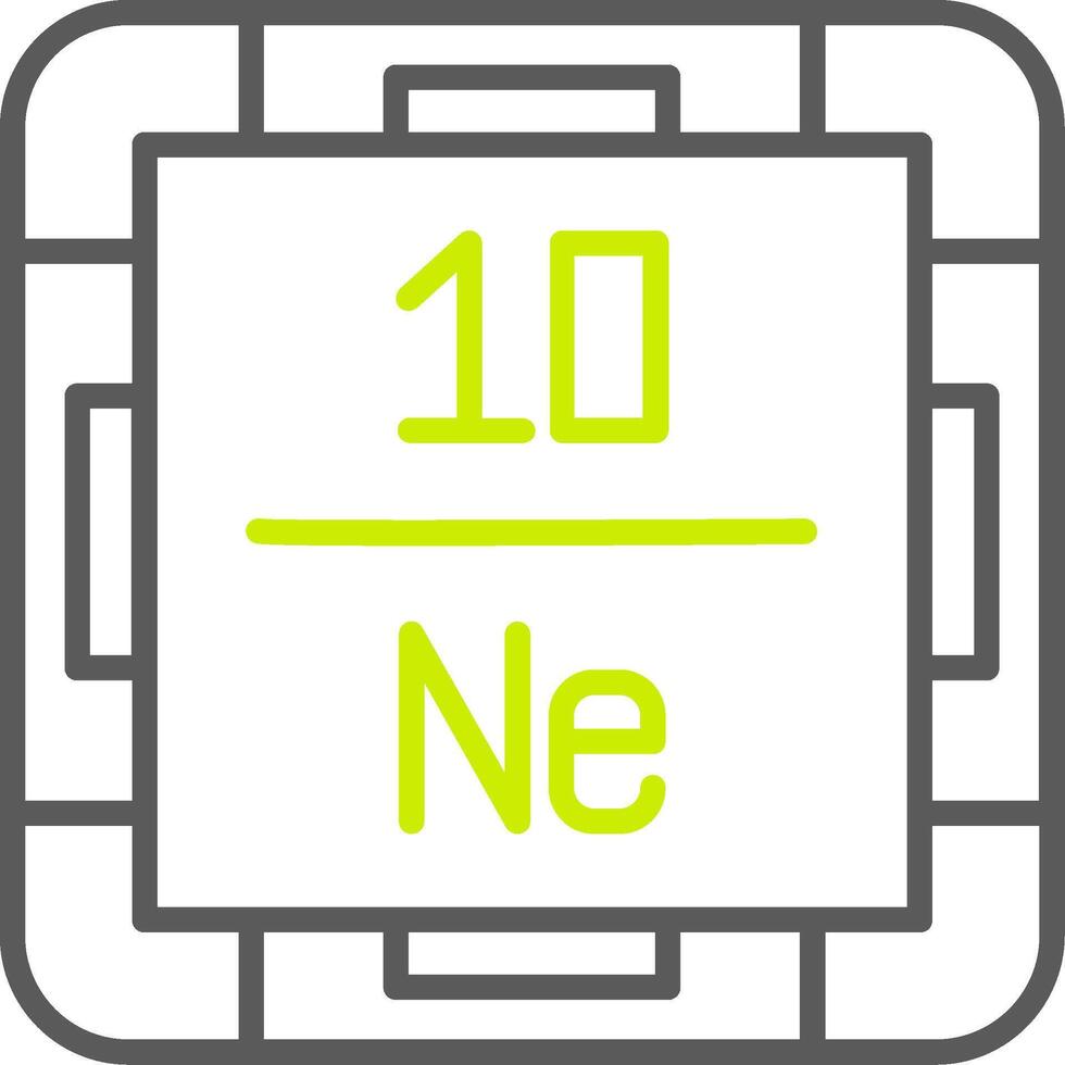 Neon Intuitive Symbol Sketch vector
