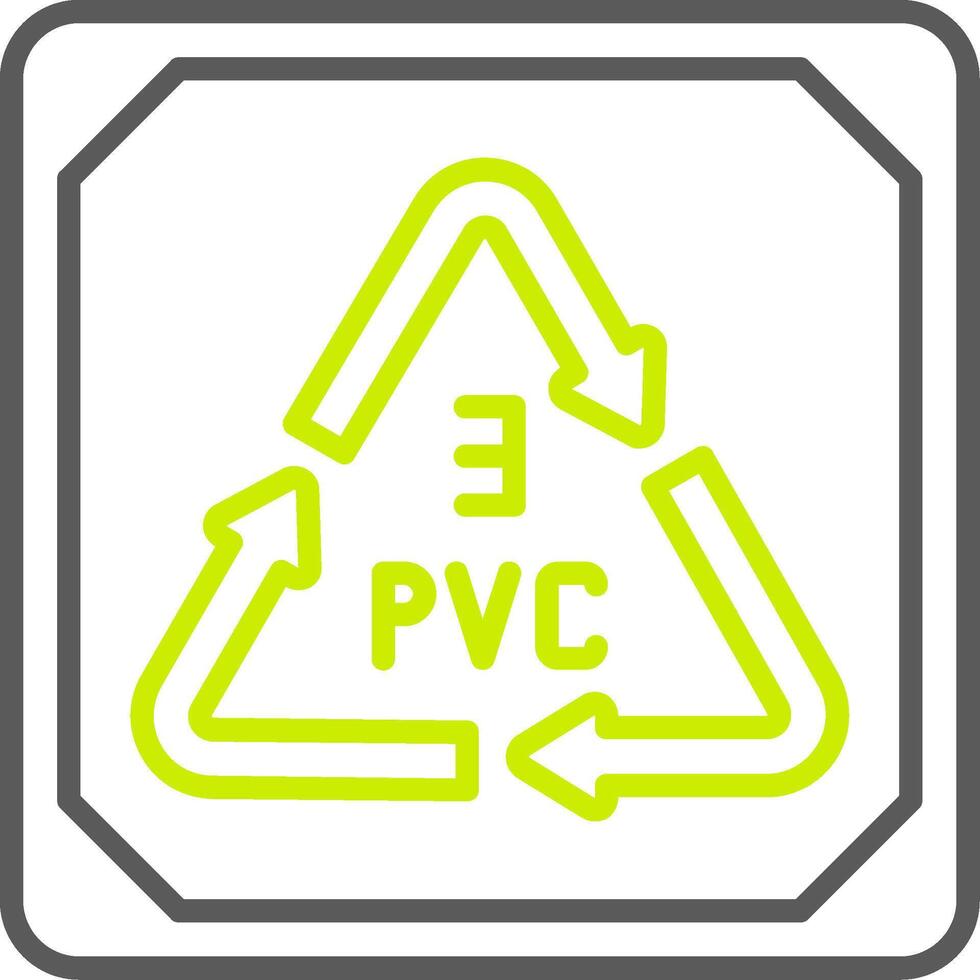 Polyvinyl Chloride Global Style Glyph vector
