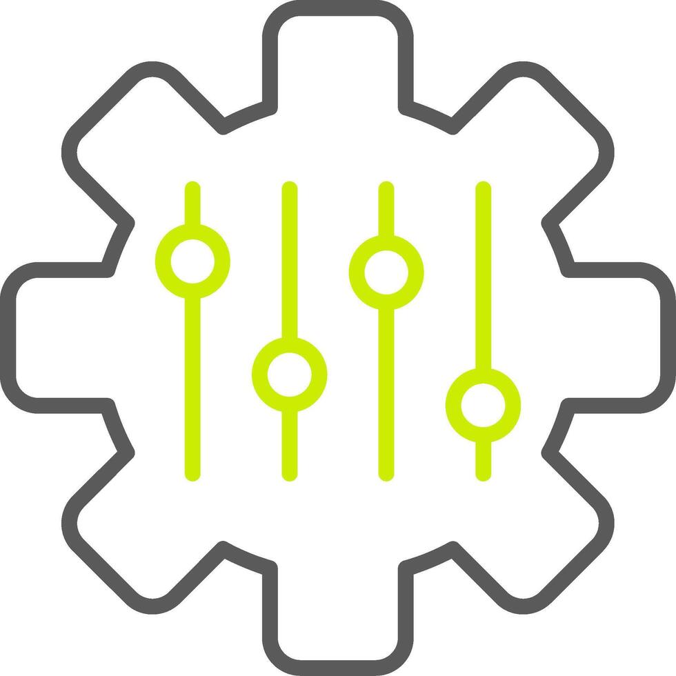 Adjustable Intuitive Web Symbol vector