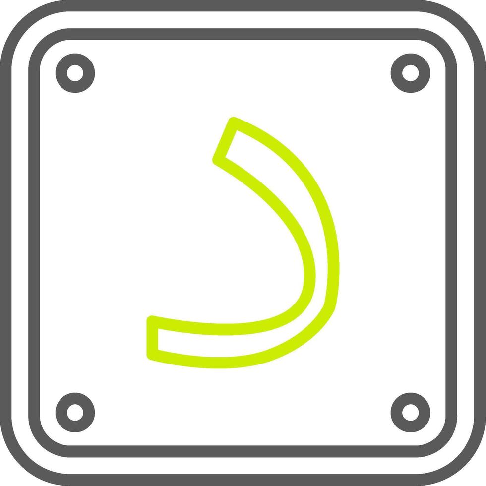 Arabic Language Bold Tech Element vector
