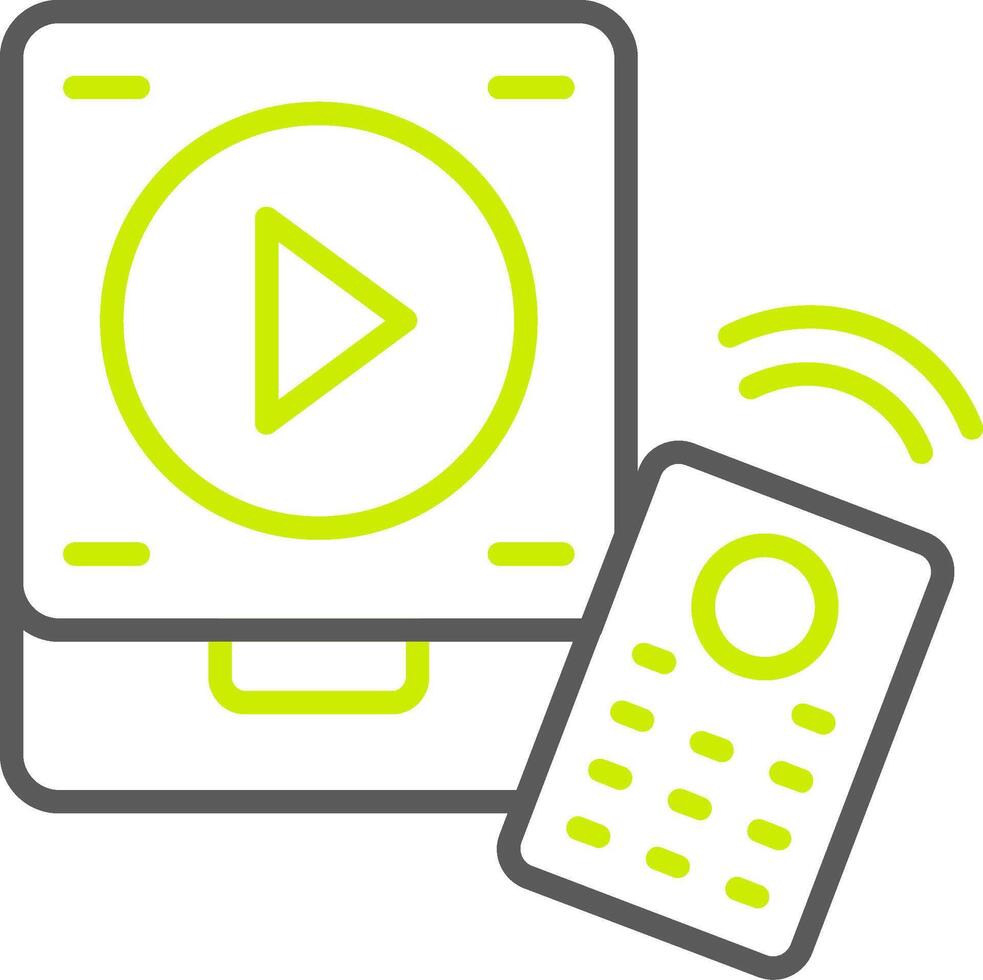Tv Box Virtual Visual Pattern vector
