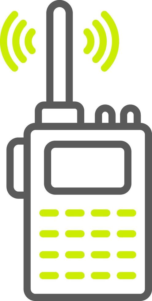Walkie Talkie Intuitive Interface Object vector