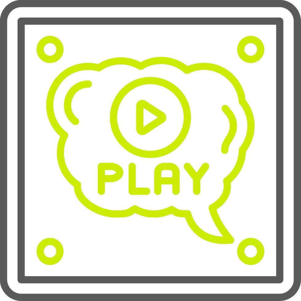 Play Seamless Line Art vector