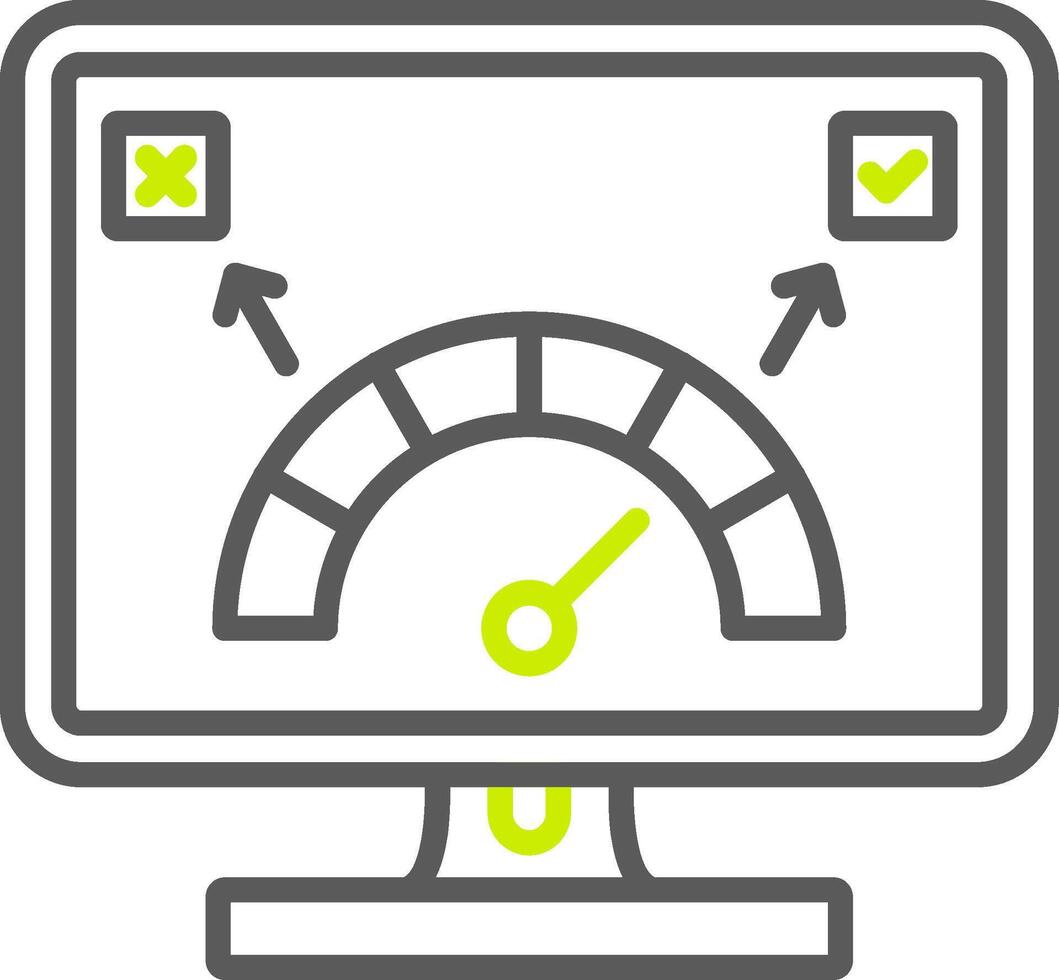 Performance Neon UX Form vector