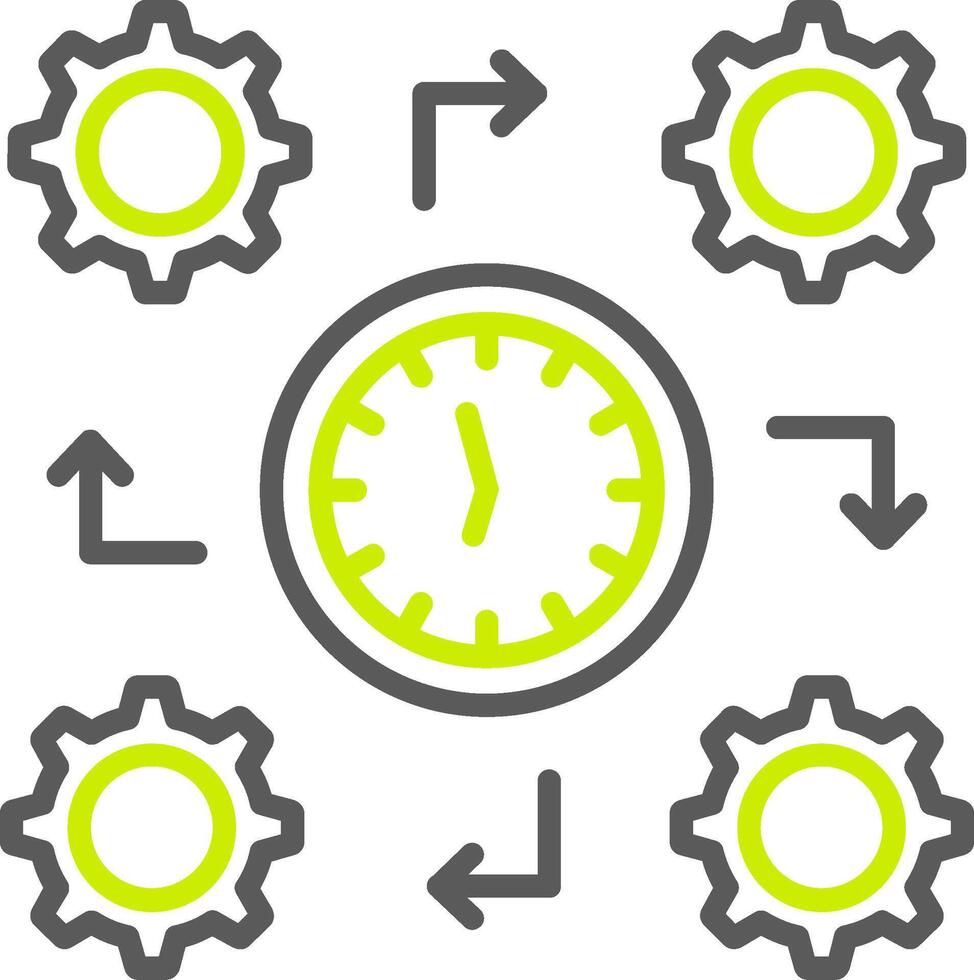 Process Virtual Visual Pattern vector
