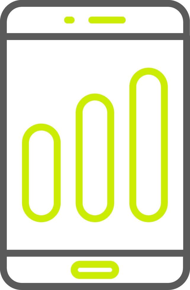 Smartphone Seamless UI Token vector