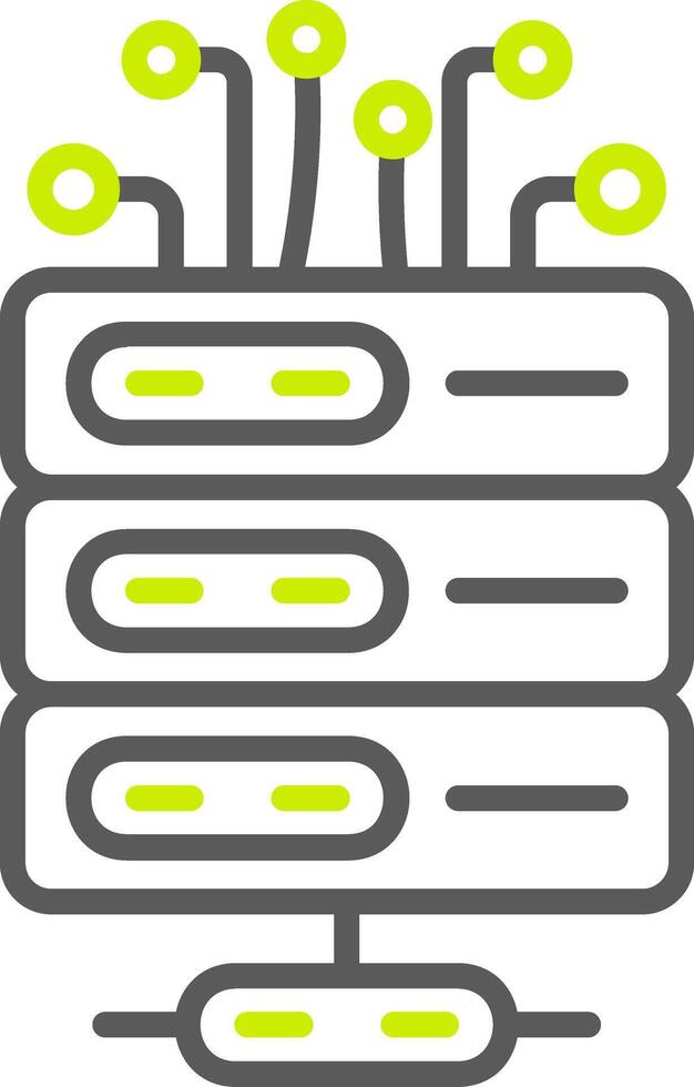 Server Simplified Style Glyph vector