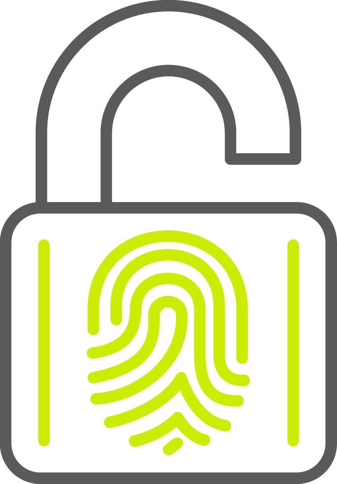 Unlock Crystal Web Symbol vector
