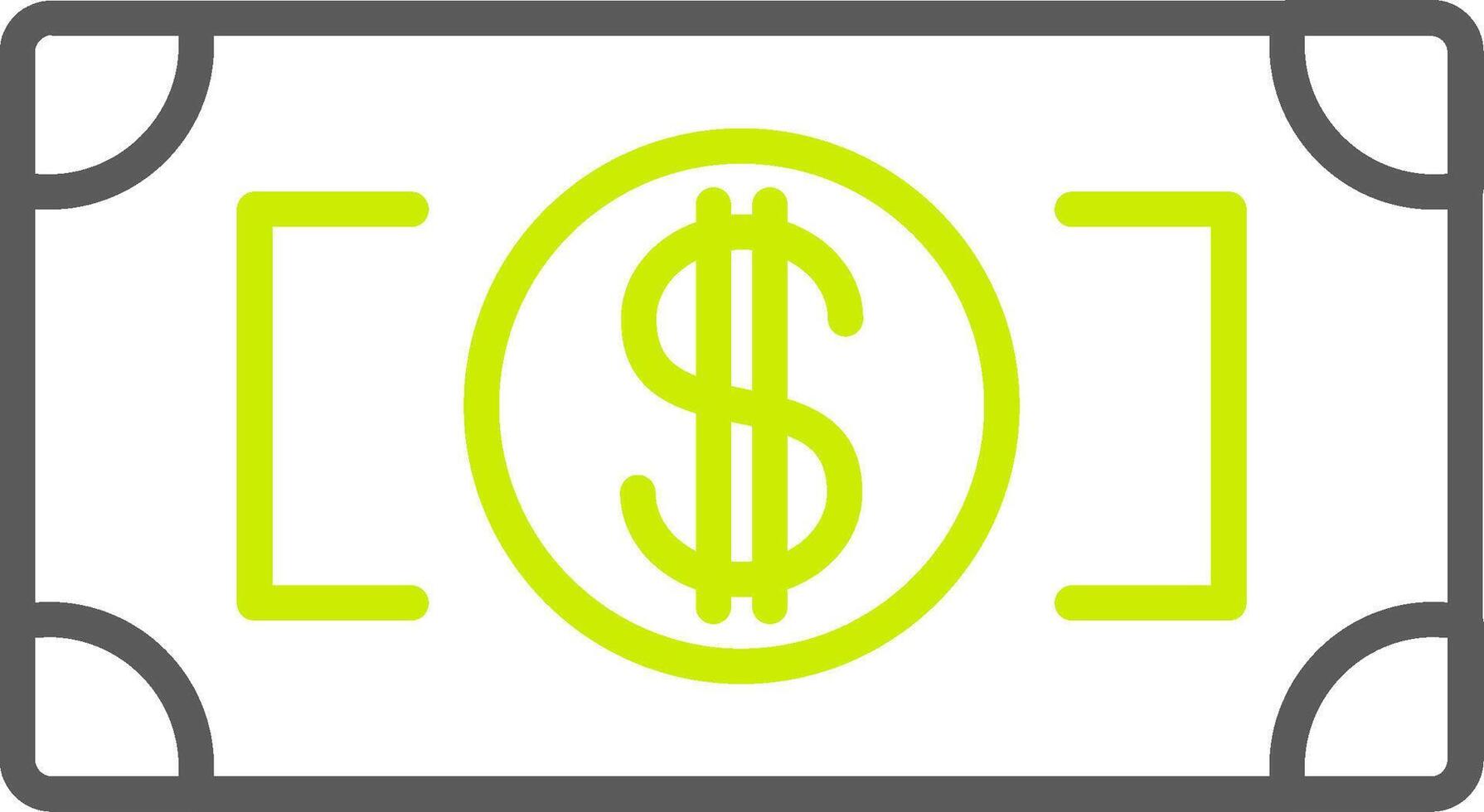 Money Tactile Symbol Sketch vector