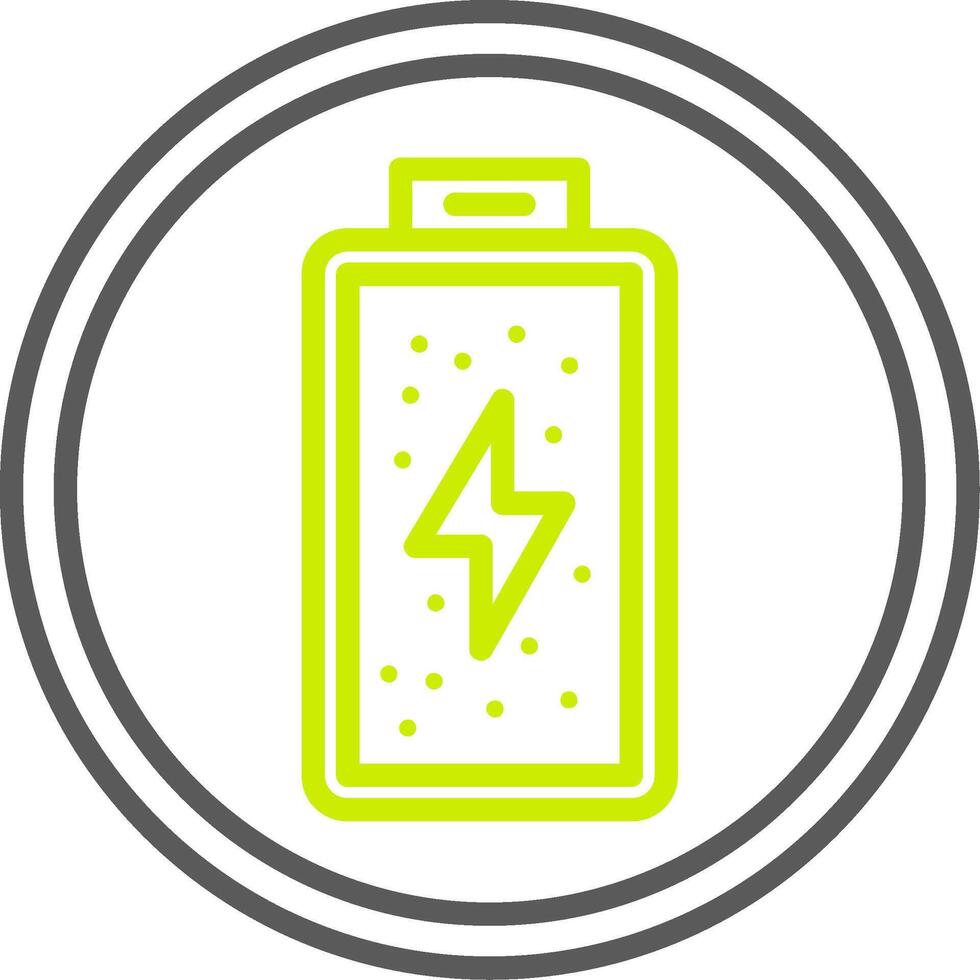 Battery Crystal App Emblem vector