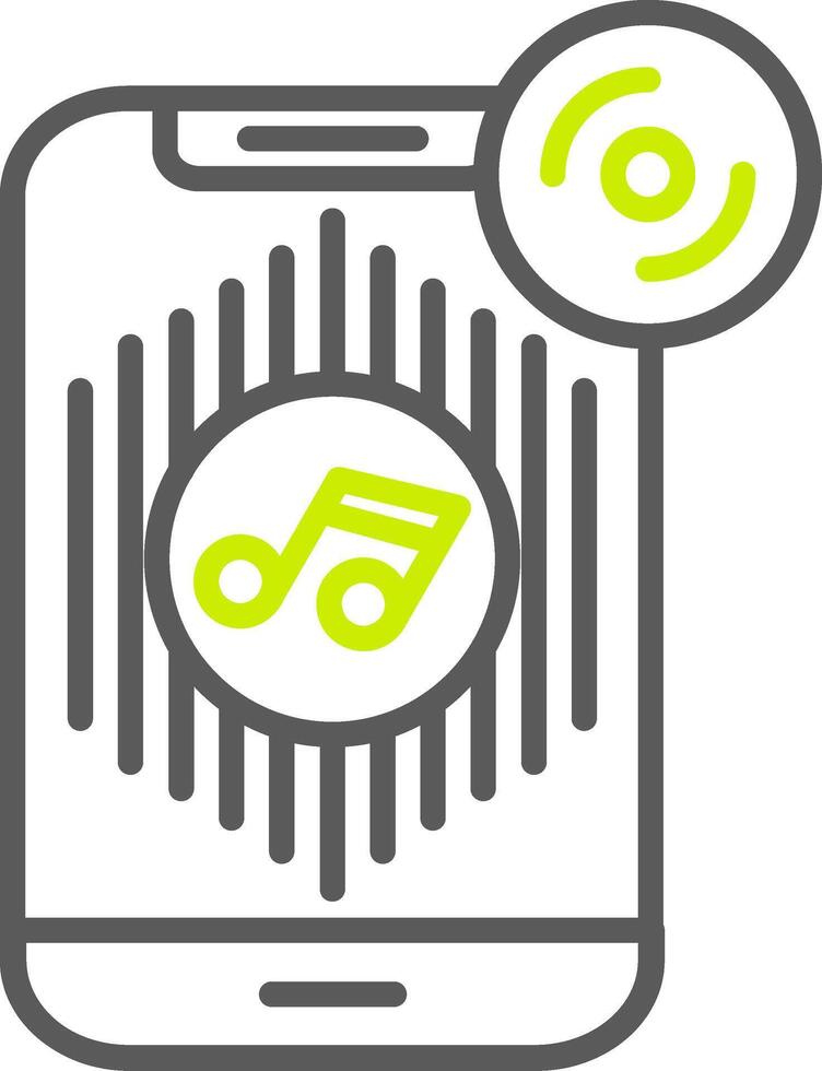 Music Tactile UX Display vector