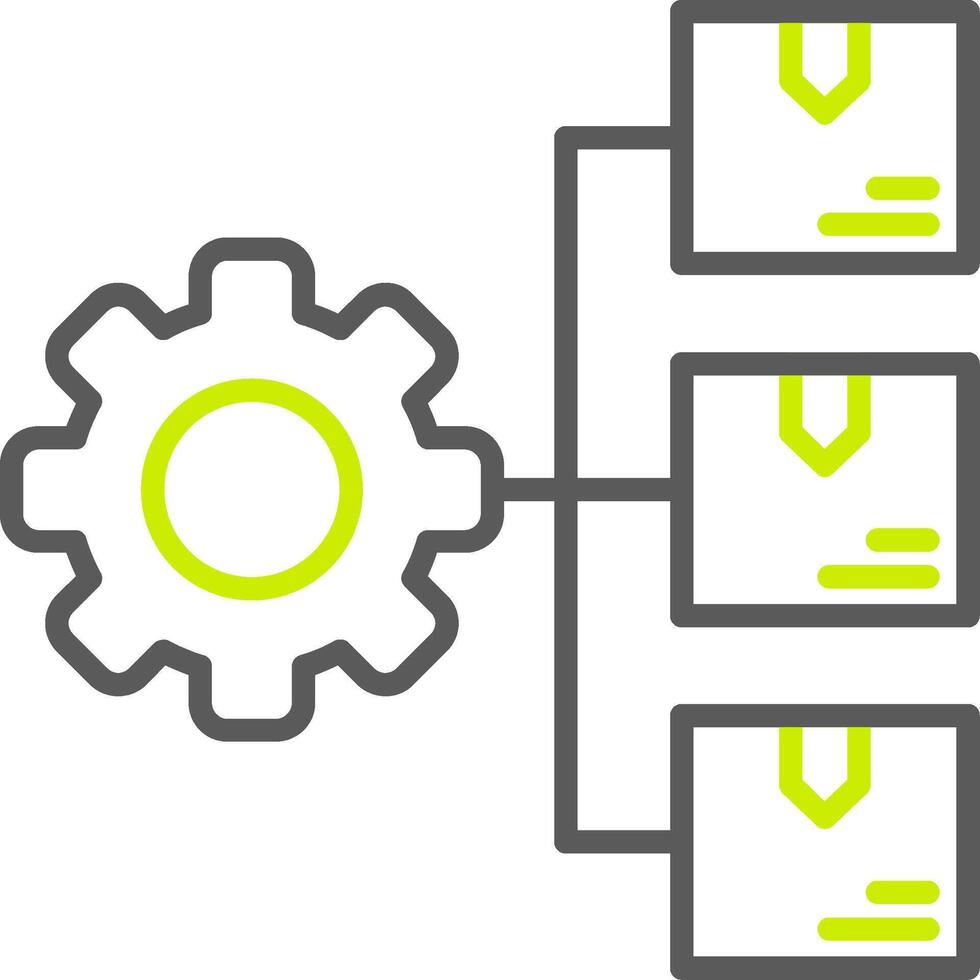 Product Management Bold System Element vector