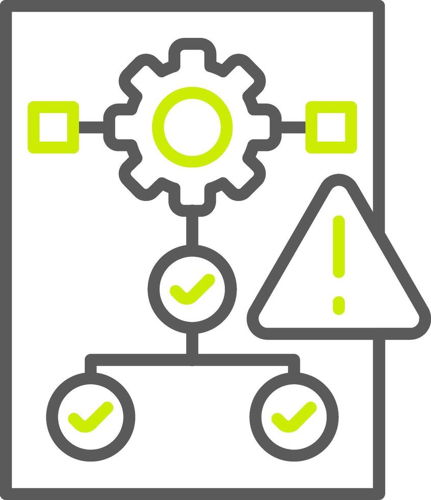 Project Virtual Line Art vector