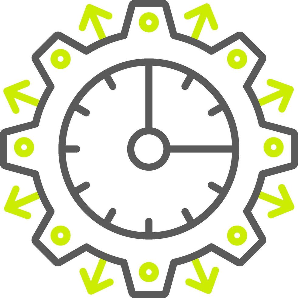 Project Management Expressive App Emblem vector