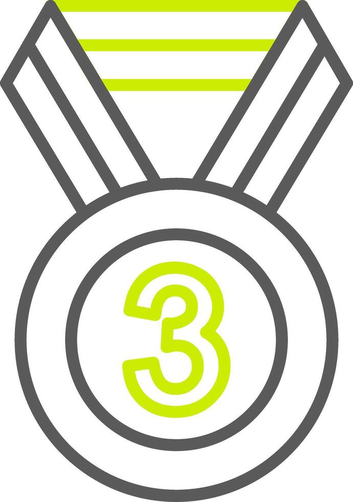 3rd Prize Efficient UI Stamp vector