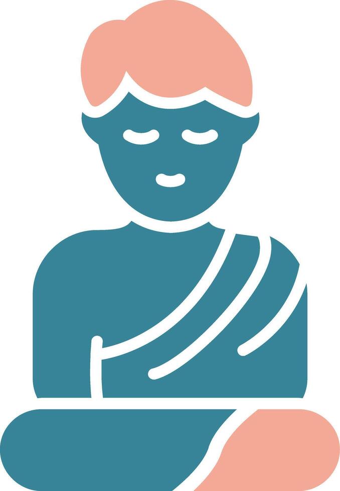 Monk Global Core Icon vector