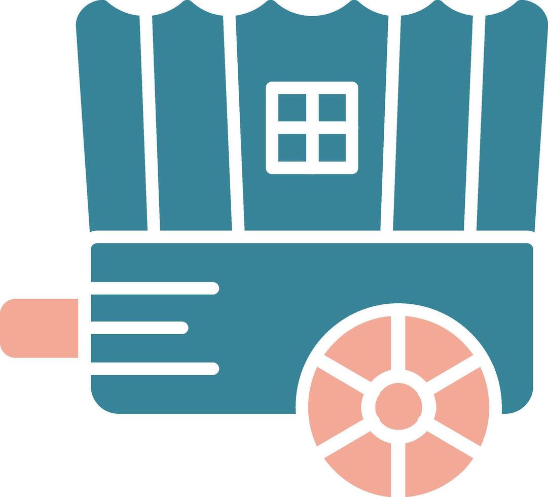 Cart Premium Interface Object vector