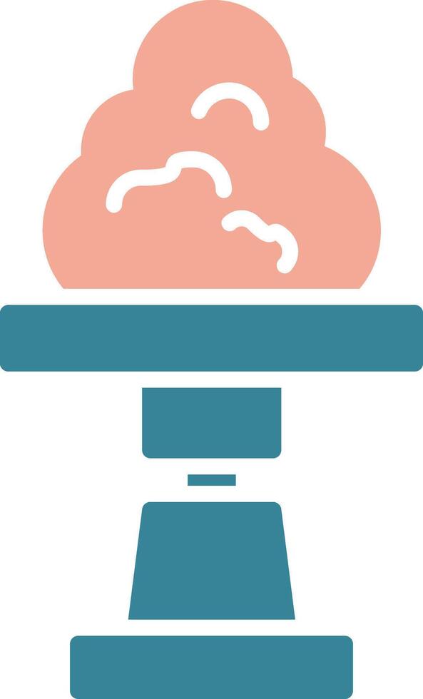 Clay Futuristic Core Icon vector