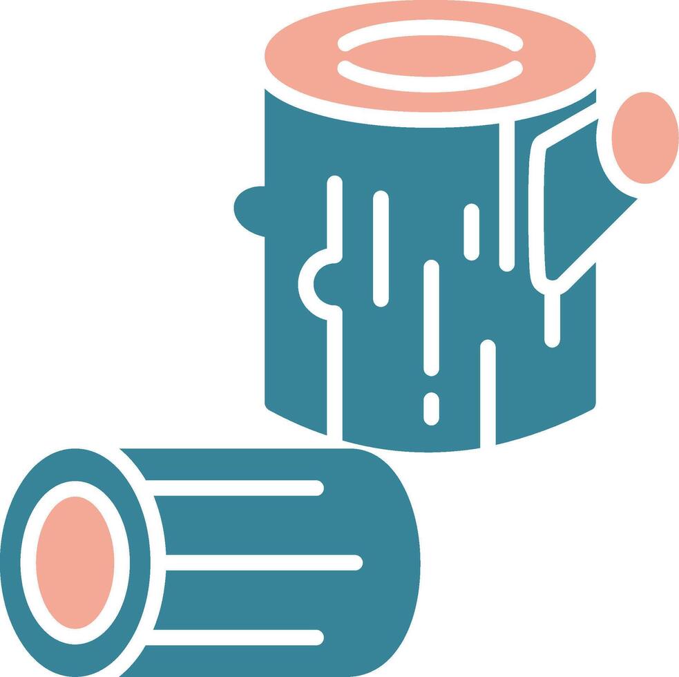 Log Colorful Symbol Sketch vector
