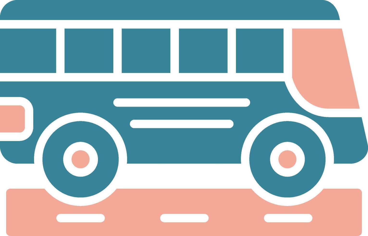 School Bus Premium Web Symbol vector
