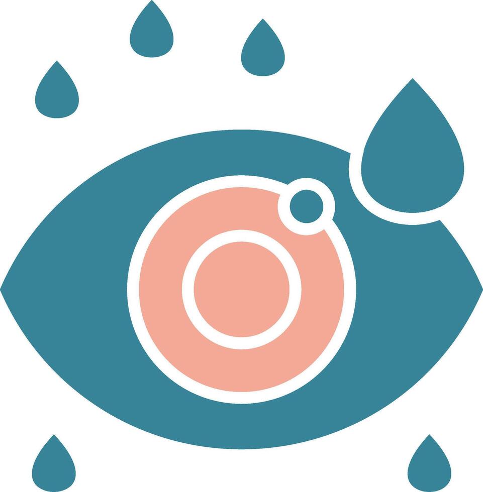 Eye Drop Dynamic Grid Token vector