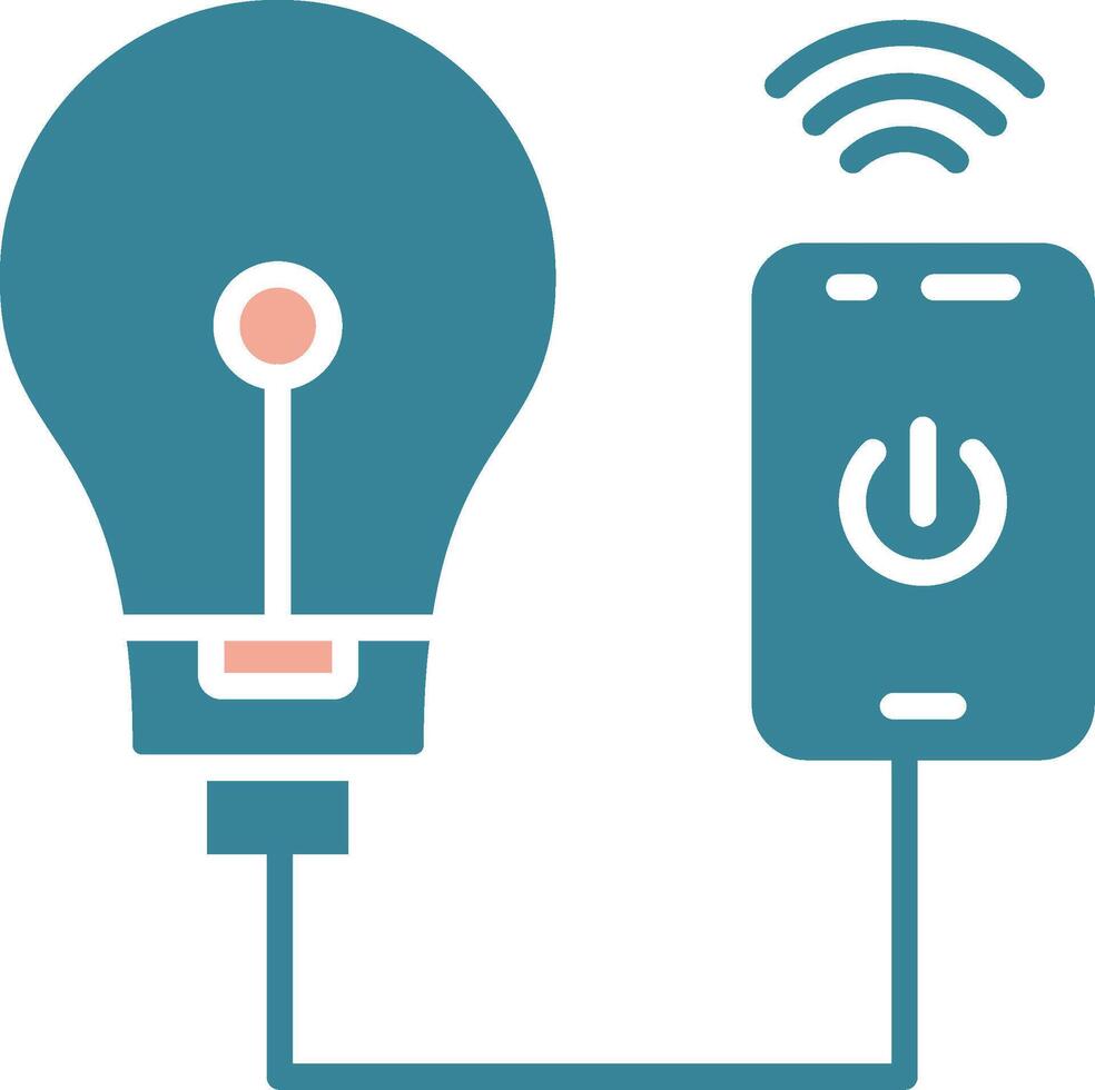 Smart Light Simplified UX Display vector