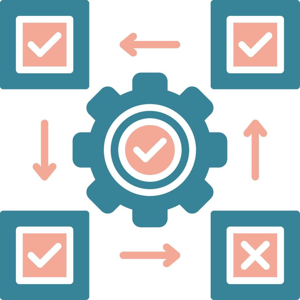Unit Testing Futuristic UX Form vector