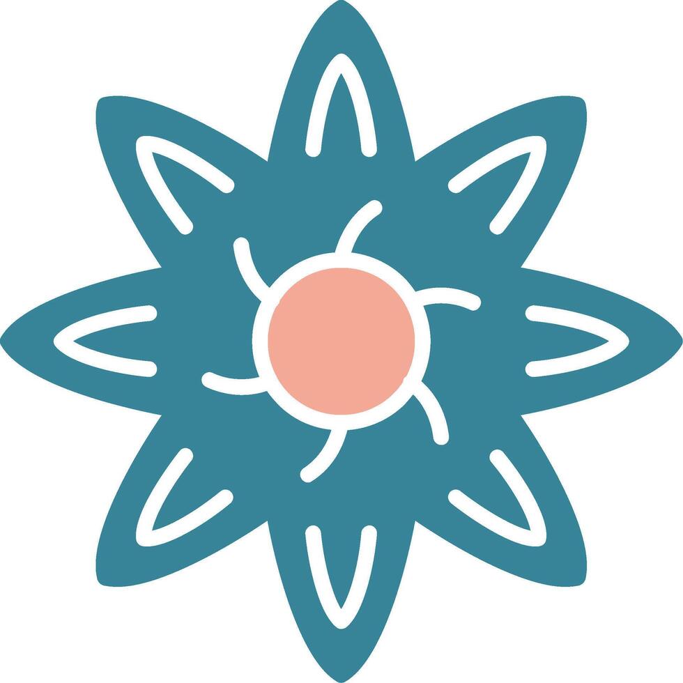 Borage Efficient Style Glyph vector