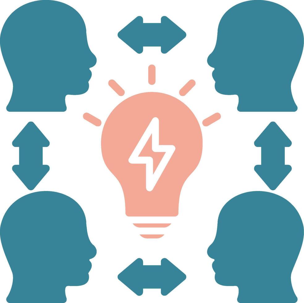 Collaboration Virtual Symbol Sketch vector