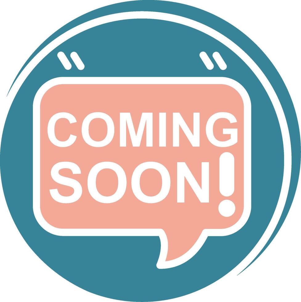 Coming Soon Tactile Unit vector