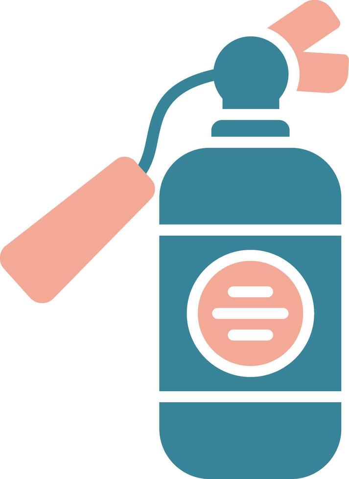 Fire Extinguisher Bold Interface Object vector